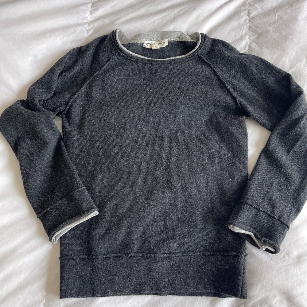 Grey Appaman Jackson Rollneck Sweater size 6